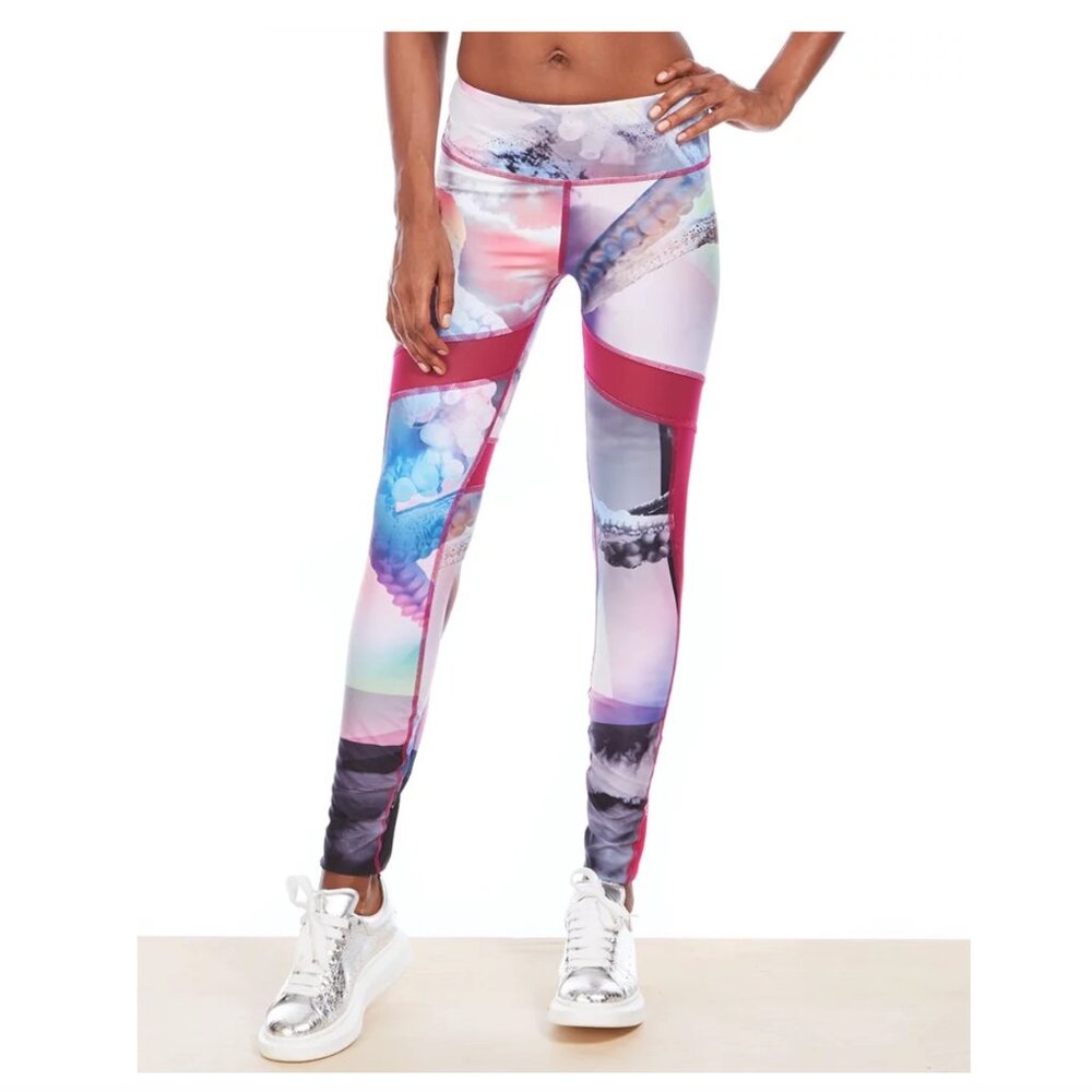 HOLLIE WATMAN Contour Mesh workout leggings